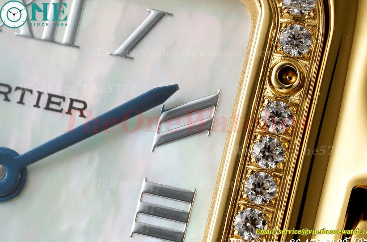 Ladies Dial Secrete Panthere YG YG AF Dia Mop Quartz 27mm De 0426